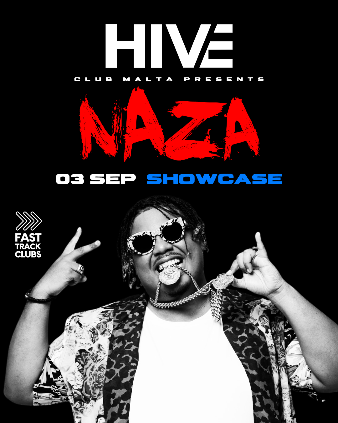 Showcase Naza - Malta Wednesday 03/09 FR